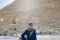 International American Actor Billy Zain, Star of Titanic, Visits The Pyramids.