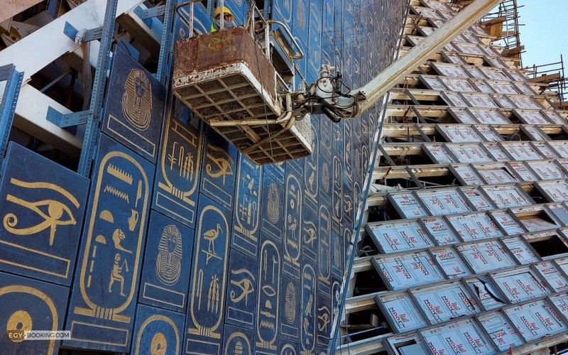 Cinematic footage of the Grand Egyptian Museum "as you have never seen it before". Soon we will dazzle the world !!