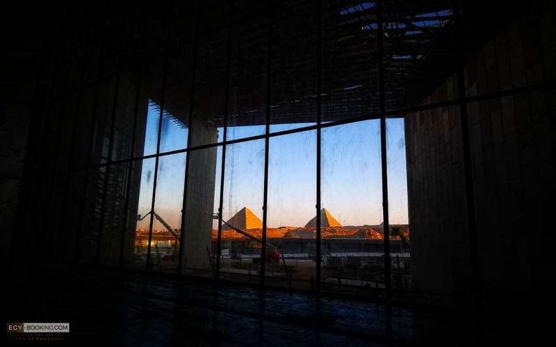 Cinematic footage of the Grand Egyptian Museum "as you have never seen it before". Soon we will dazzle the world !!