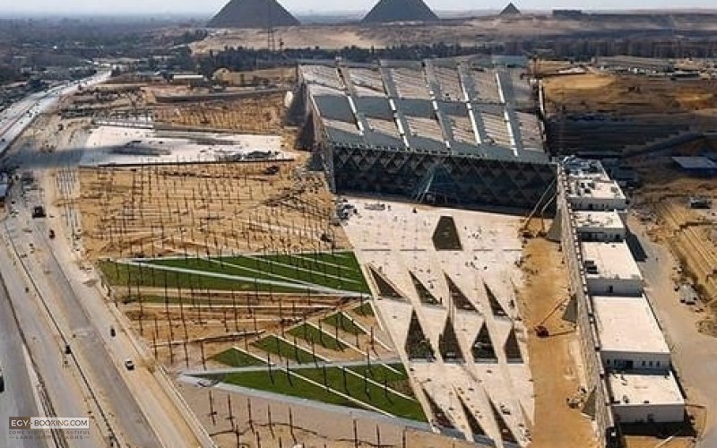Cinematic footage of the Grand Egyptian Museum "as you have never seen it before". Soon we will dazzle the world !!