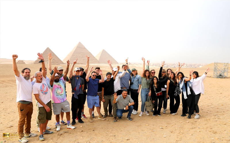 Maroon 5's visit to Egypt