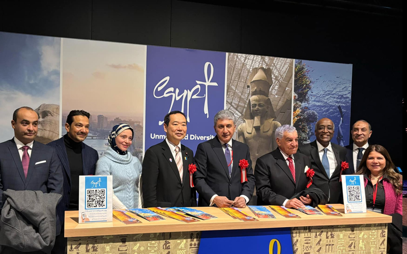 وزير الآثار وعمدة طوكيو يفتتحان رسميا معرض رمسيس وذهب الفراعنة