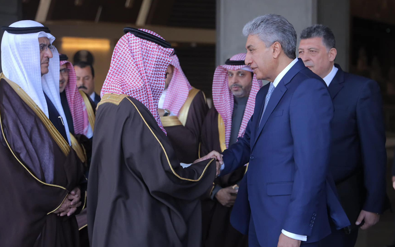 وزير السياحة يلتقى وزير الثقاقة السعودى ويتجولان بالمتحف المصرى الكبير