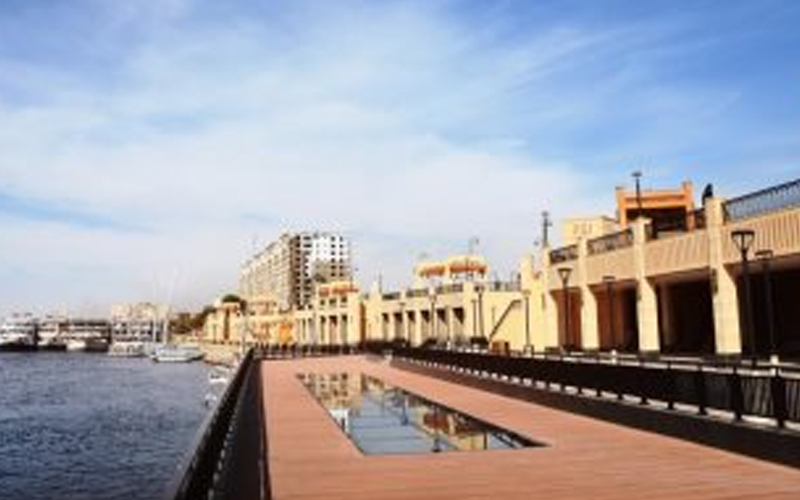 تطوير كورنيش أسوان ممشى أهل مصر أمام السياحة الشتوية