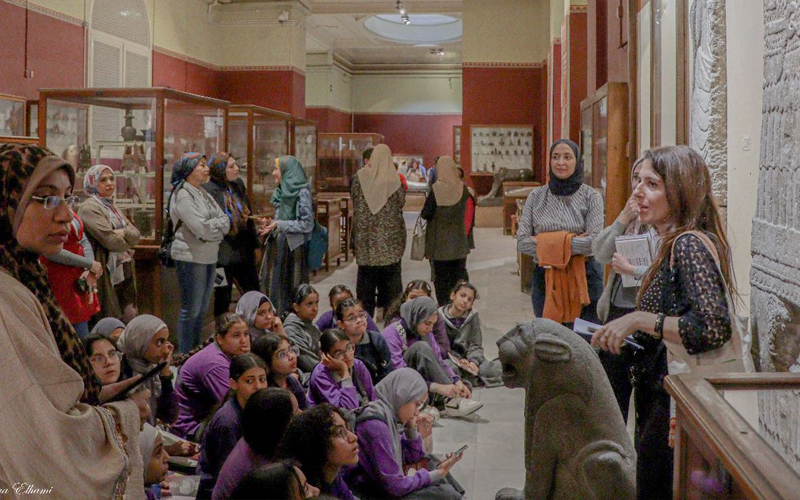 المتحف المصري بالتحرير ينظم برنامج تعليمي للأطفال المدارس لتعزيز التبادل الثقافي بين الحضارات