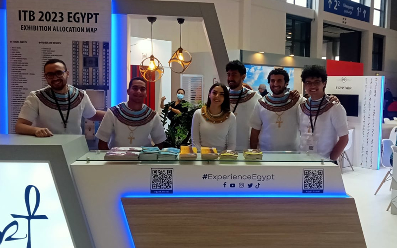 افتتاح الجناح المصري ببورصة برلين الأبرز.. السياحة والآثار في أسبوع