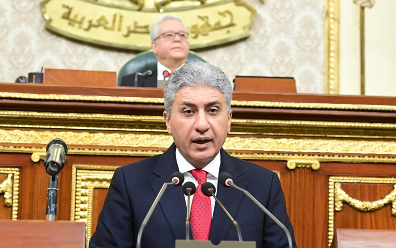 بدء الجلسة العامة لمجلس النواب للاستماع إلى بيان وزير السياحة