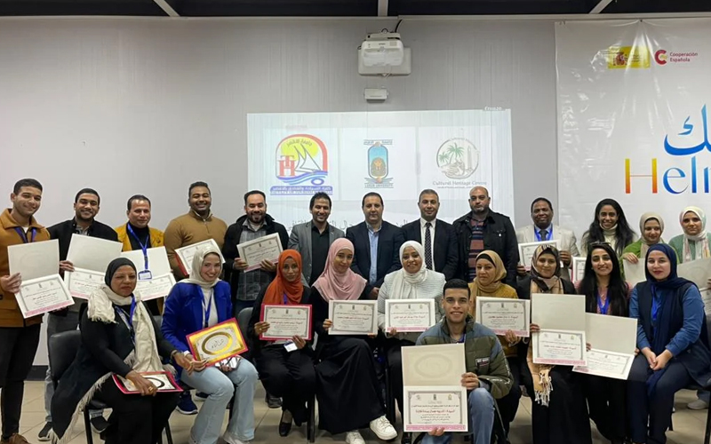 جامعة الأقصر تختتم البرنامج التدريبى الأول لاعتماد مدربين بمجال التراث الثقافى